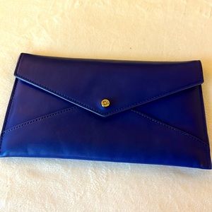 Gorgeous royal blue envelope clutch